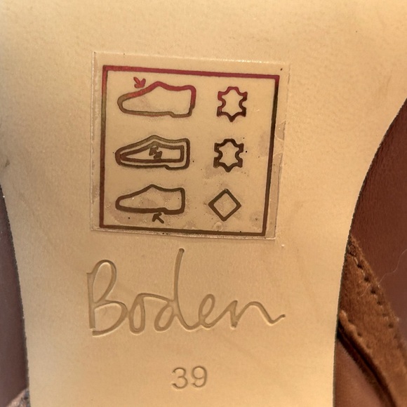 BODEN s8/39 full zip knee boots-very gently loved-original box-leather in/out - Picture 7 of 9